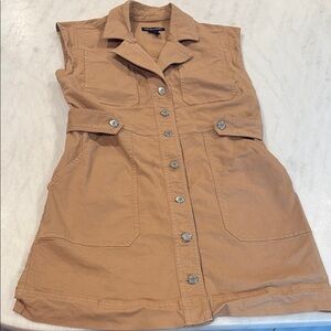 Veronica Beard Tan Mini Dress